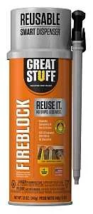 Orange Fireblock Sealant 12 oz