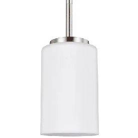 Oslo Brushed Nickel Mini Pendant 61160-962