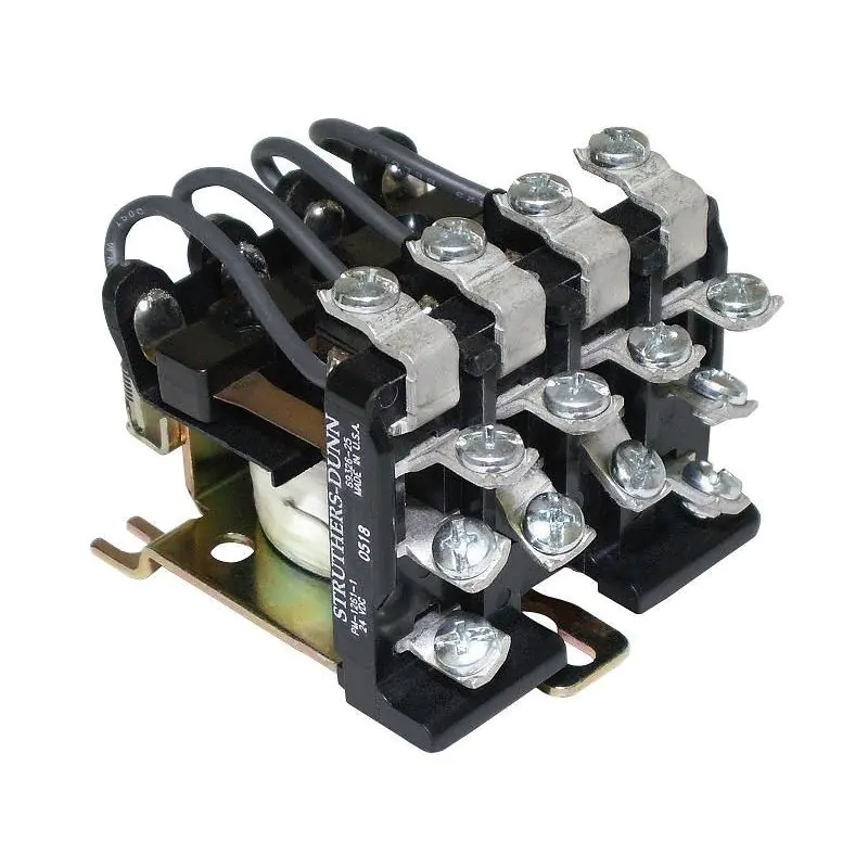 P&B Struthers & Dunn 4PDT Contactor / Relay 24VAC 25A