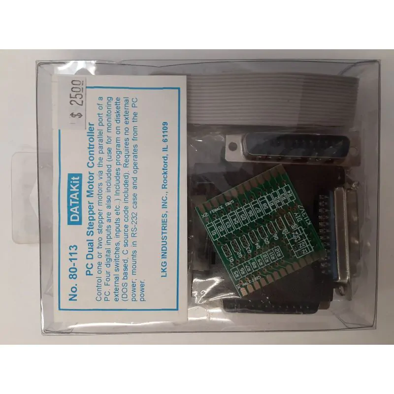 PC DUAL STEPPER MOTOR CONTROLLER