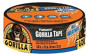 Permanent All-Weather Tape 1.88 in x 25 yd Black