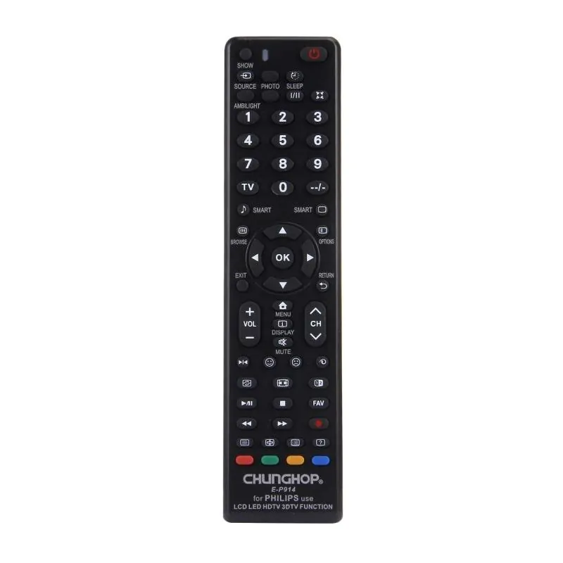 Philips Universal TV Remote Controller LED LCD HDTV 3DTV CHUNGHOP