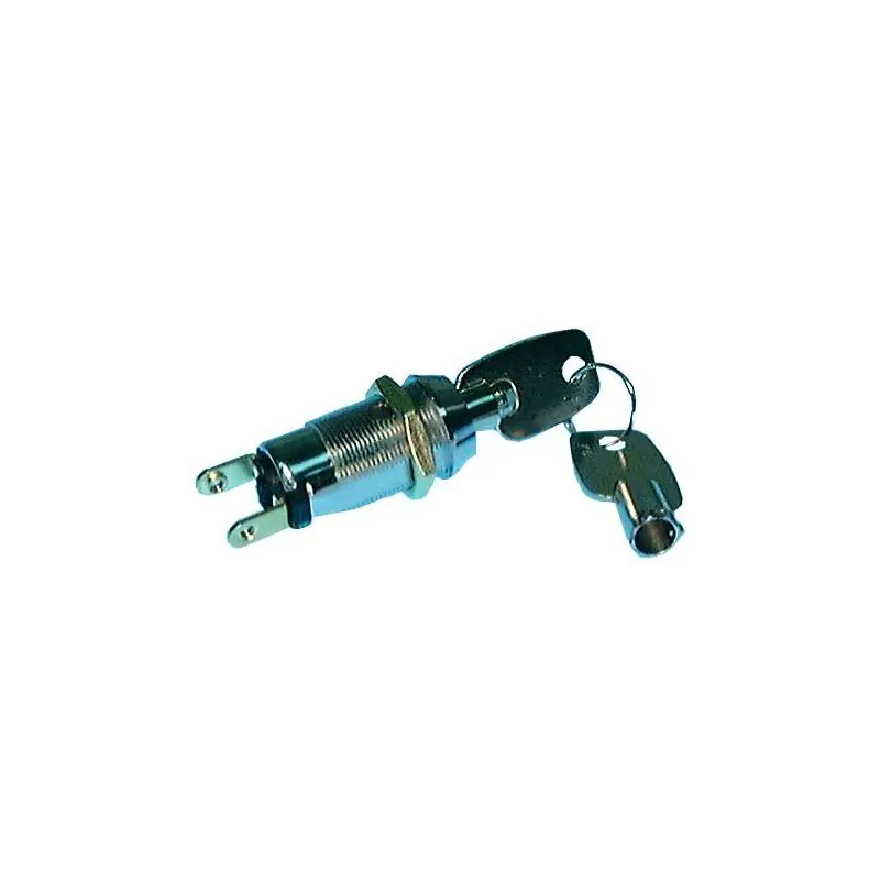 Philmore 30-10078 Key Switch SPST 4A 125V ON/OFF Position Barrel Key