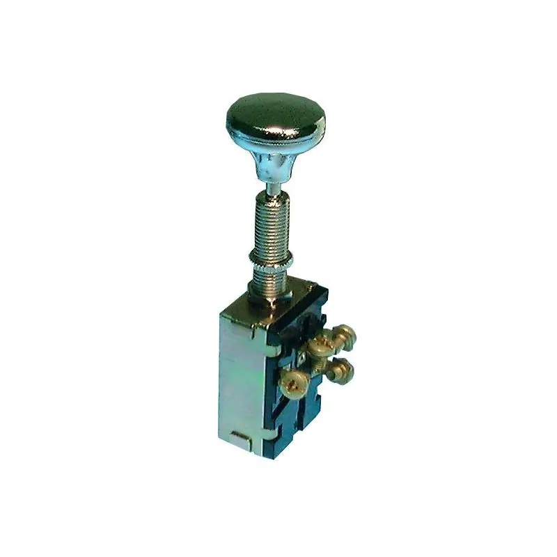 Philmore 30-17408 Automotive Push Pull Switch SP3T 30A 12VDC OFF-ON-ON