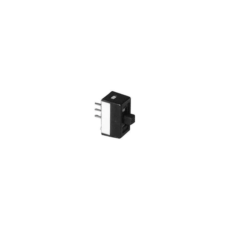 Philmore 30-20304 Printed Circuit Mounting Miniature Slide Switch for Power Use SPDT 3A120VAC or 28VDC resistive 1 Amp 250VAC resistive load ON - OFF - ON 4009B