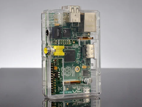 Pi Shell - Clear Raspberry Pi Model A or B Case