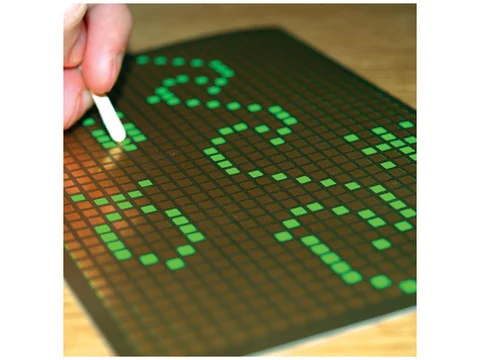 Pixel Art Scratch-Off Card