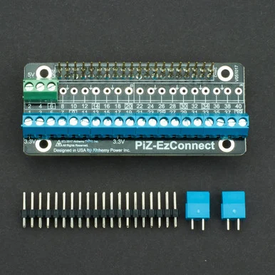PiZ-EzConnect Terminal Block HAT for Pi Zero