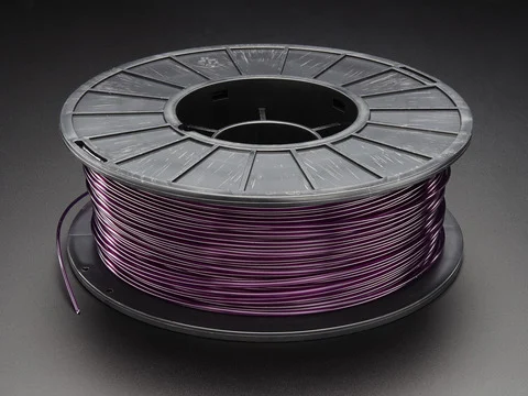 PLA Filament for 3D Printers - 1.75mm Diameter - Purple Translucent - 1KG
