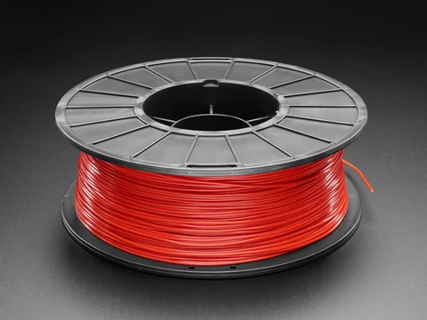 PLA Filament for 3D Printers - 1.75mm Diameter - Red- 1KG