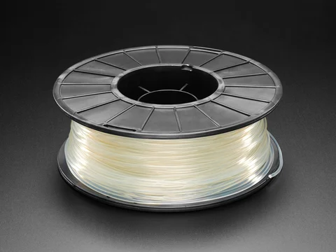 PLA Filament for 3D Printers - 2.85mm Diameter - Clear - 1.0Kg - MeltInk