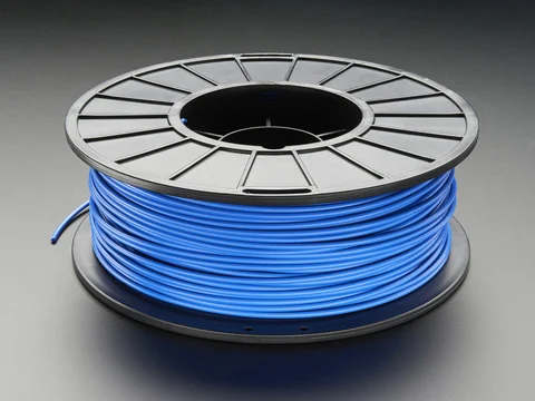PLA Filament for 3D Printers - 3mm Diameter - Blue - 1KG