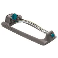 Plastic Oscillating Sprinkler, Adjustable Rectangular, 3,000 sq ft