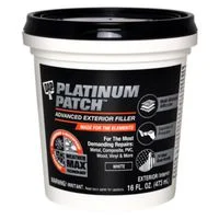 Platinum Patch Advanced Exterior Filler White 16 oz