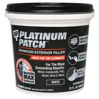 Platinum Patch Advanced Exterior Filler White 32 oz