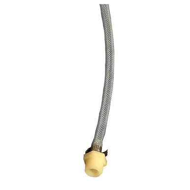 Plumbing Kit Clear Braided Hose 1/2 Inch