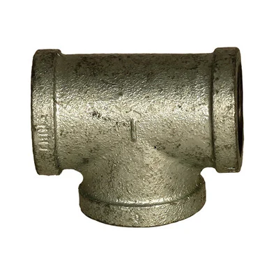 Plumbing Tee - Sch 40 - Galvanized - 1 inch