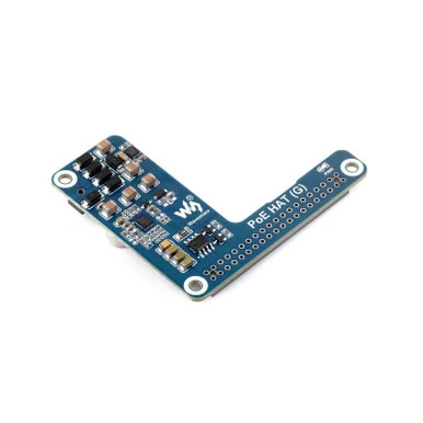 POE HAT (G), Compatible with Raspberry Pi 5 & CM5, 5V 5A Output, 802.3af/at