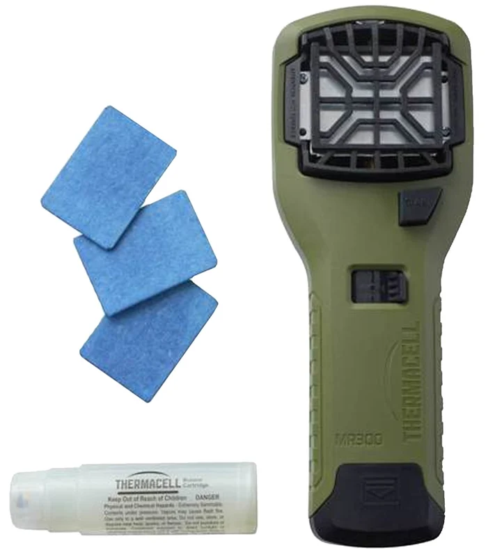 Portable Mosquito Repeller, Olive, 15 ft Protection Zone