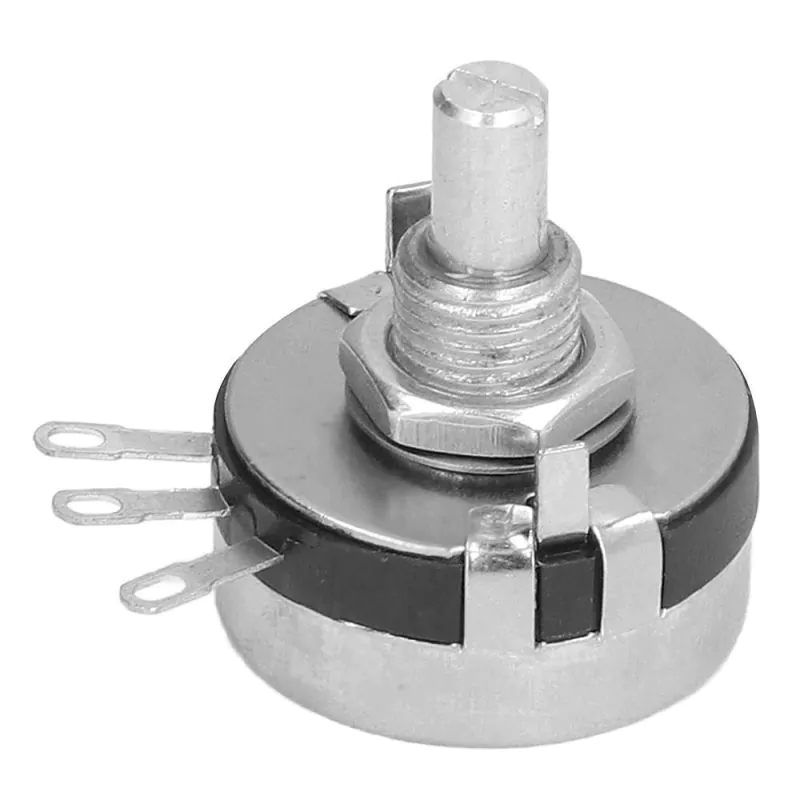 POTENTIOMETER 47K2W, SINGLE TURN, LINEAR, 1/4 Inch Shaft, Compare to RV4NAYSD, KU1031S28 50K