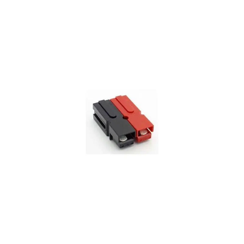Power Pole Connector: One Red and One Black DC-H Housing with Two 75 Amp Contacts. Use with 6AWG wire size