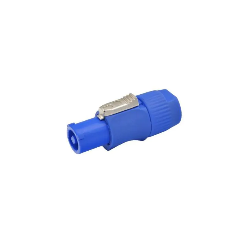PowerCON CONNECTOR Blue, Power In, Cable End