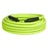 Premium Air Hose 3/8 in MNPT x 50 ft Hybrid Polymer Green