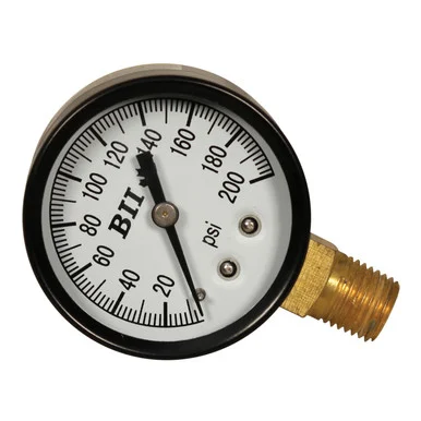 Pressure Gauge, 0-200 PSI