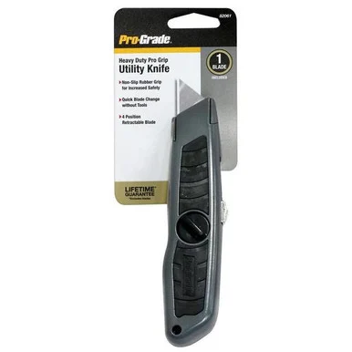 Pro-GradeHeavy Duty Utility Knife, 1 Blades Included