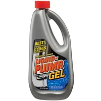 Professional Strength Drain Clog Remover, 32 oz Clear Alkaline Liquid