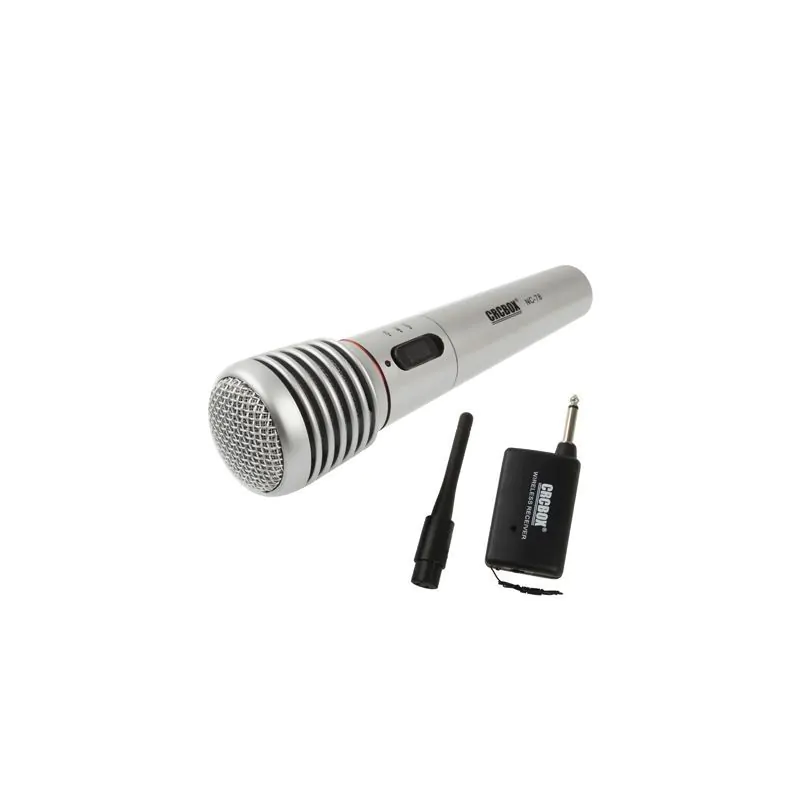Professional Wireless Dynamic Handheld Microphone with Receiver NC-555