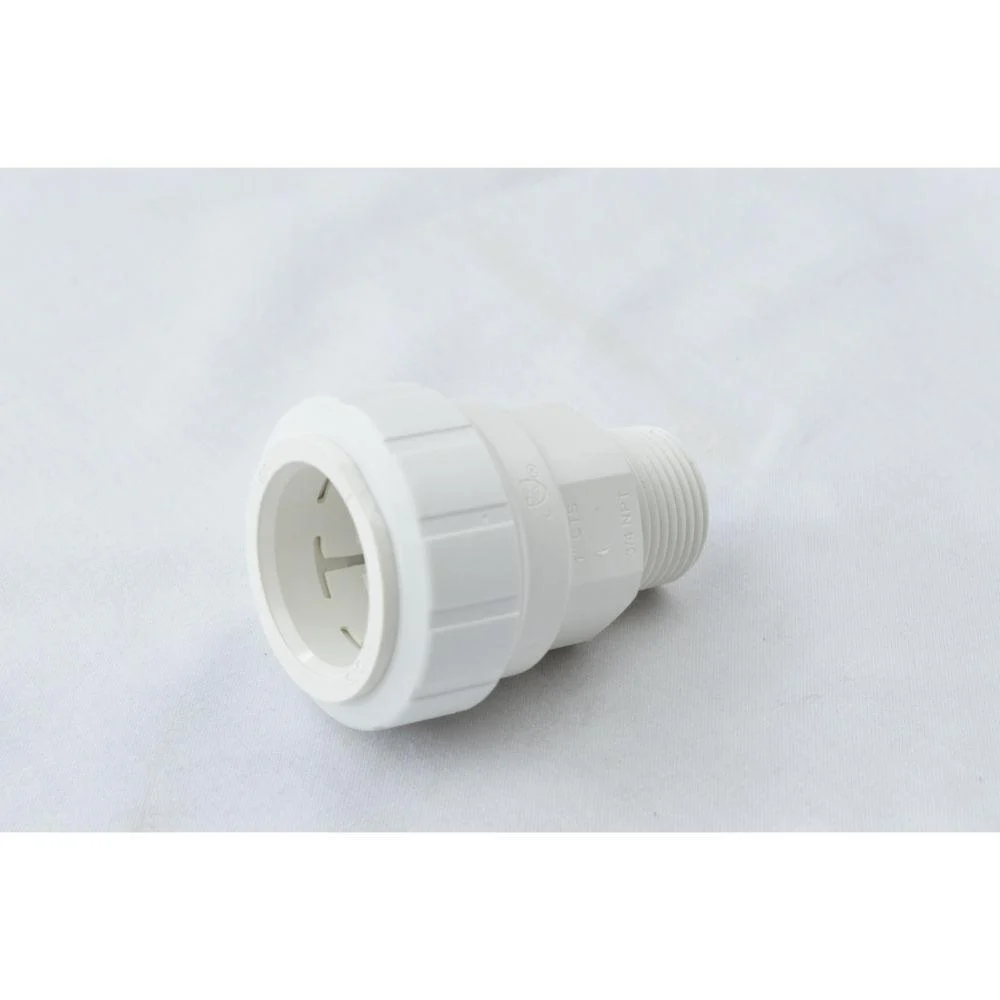 PSEI013626 RWC John Guest Speedfit Male Connector (NPT Thread), 1" CTS Pipe Size x 3/4" NPT