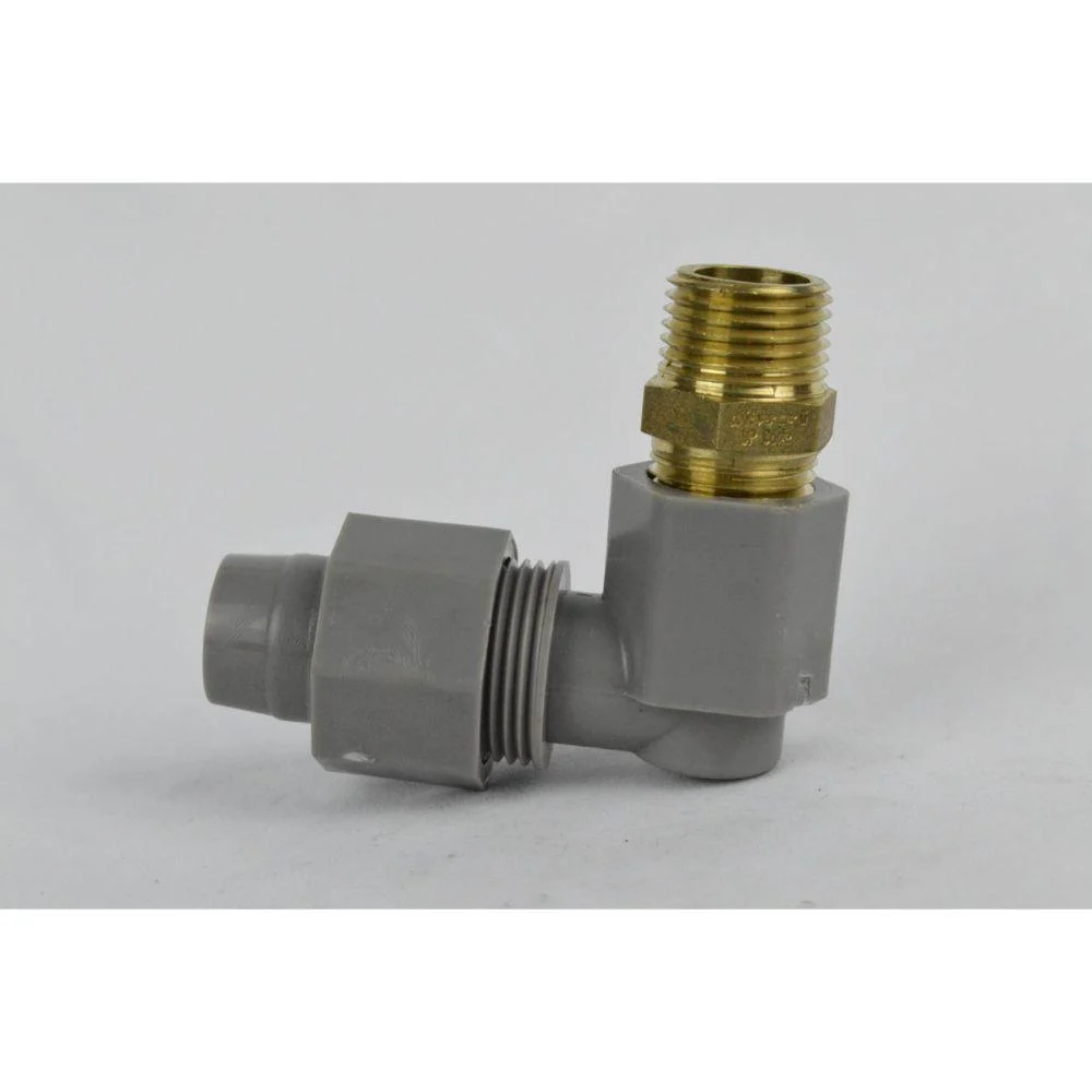 QAEA44MG Zurn PEX Qicktite Elbow Adapter Male, Assembled, 3/4" x 3/4" MPT