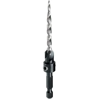 RapidLoad #6 Countersink Drill Bit, Spiral Flute, 1/4 in Hex Shank