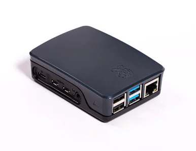 Raspberry Pi 4 Case, Black/Grey
