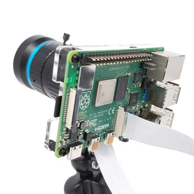 Raspberry Pi 4 & Pi 5 Mounting Plate for HQ Camera