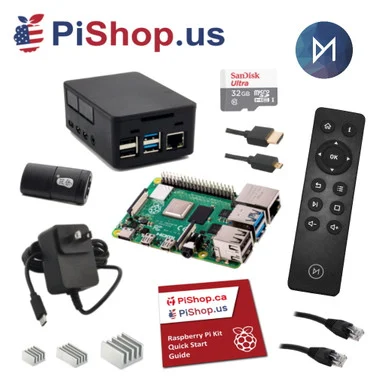 Raspberry Pi 4B - Media Center Kit - 2GB