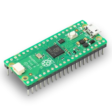 Raspberry Pi Pico H (Pre-Soldered Headers)