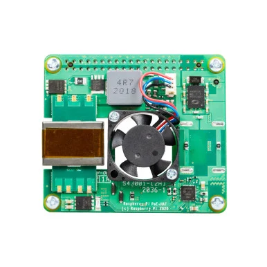 Raspberry Pi PoE+ HAT for Pi 3B+ & Pi 4B