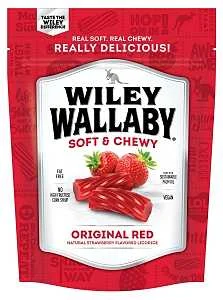 Red Licorice Candy Stand-Up Bag, 10 oz