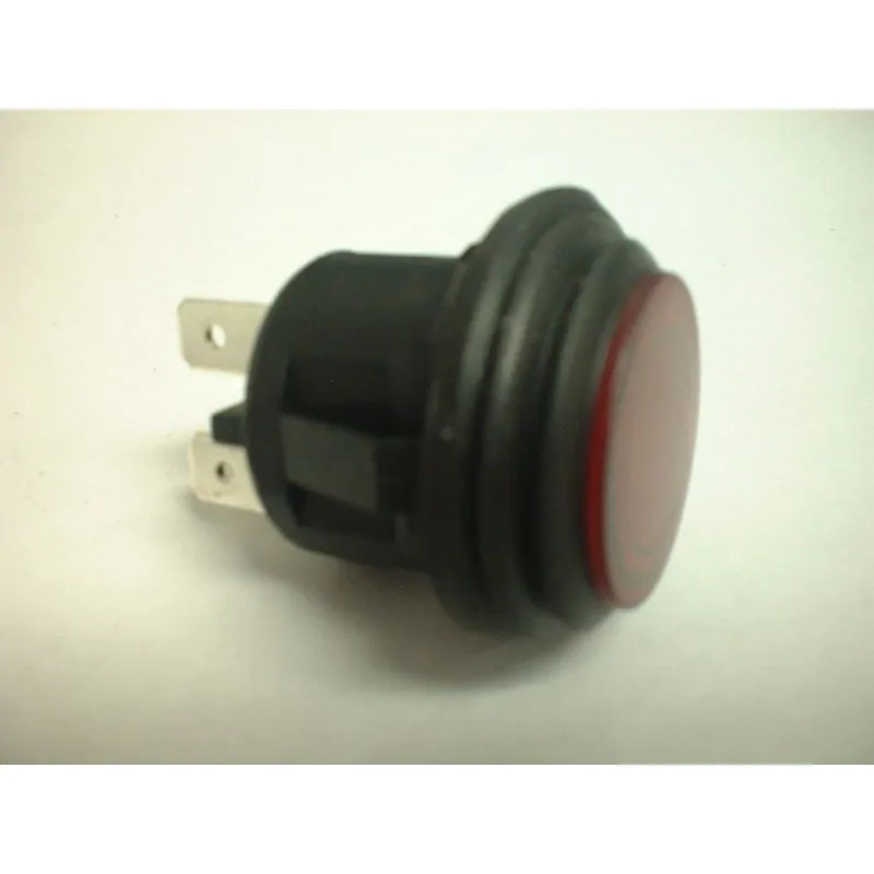 RED PUSH BUTTON PUSH ON PUSH OFF SWITCH 12VDC 20A Lighted