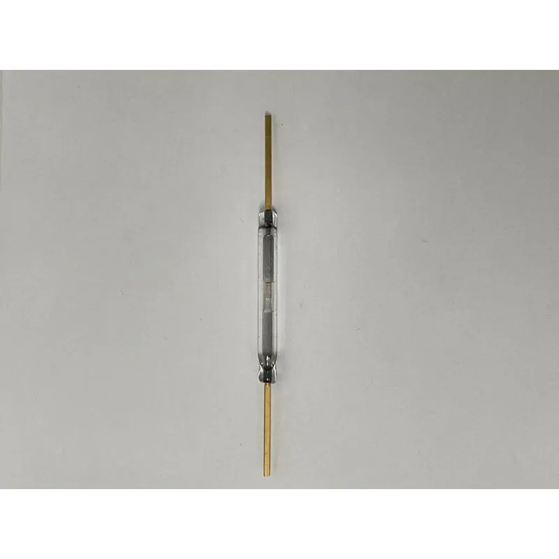 REED SWITCH,OFF - ON,NORMALLY OPEN, SPST, SOLDER TERMINALS,8.3 CM LONG,