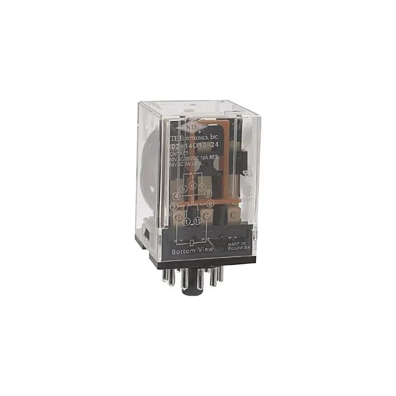 RELAY-10AMP 3PDT 120VAC 11-PIN OCTAL