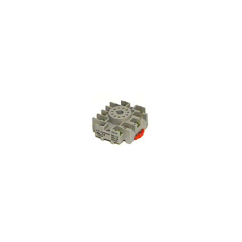 RELAY-11 PIN OCTAL SOCKET R02 SERIES Din Rail Mount