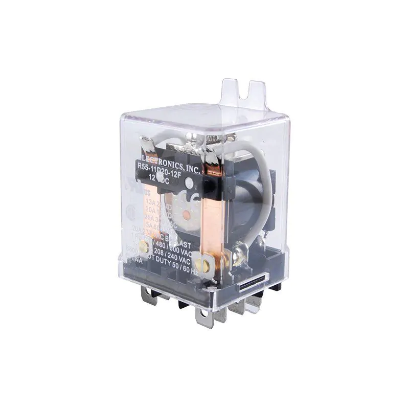RELAY-DPDT 25A120VAC FLANGE MOUNT