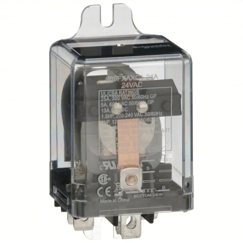 RELAY-SPDT 25A 24VAC FLANGE MOUNT