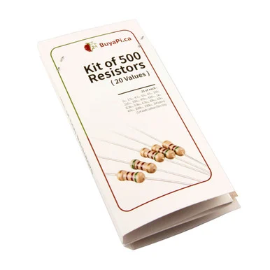 Resistor Kit - 1/4W (500 total)