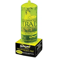 Reusable Yellowjacket Trap, Durable Plastic Double-Chamber Design