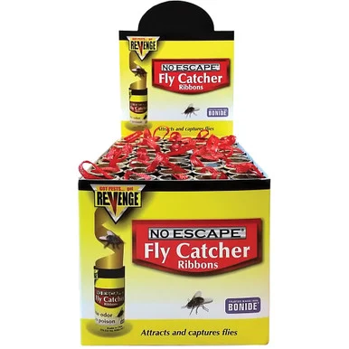 RevengeRibbon Fly Catcher, Solid - 100 Pack