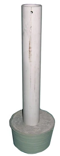 Rigid Pull Plug 6 in Pot With Overflow